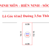 lô góc 61m Ninh Môn, hiền ninh, Sóc sơn