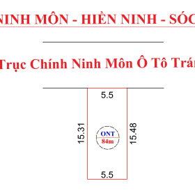bán 84m Ninh môn hiền ninh sóc sơn4