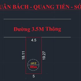 88m full thổ cư xuân bách