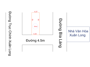 Sơ đồ 68m2 xuân long Tân dân